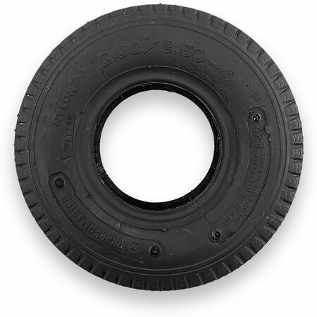 RUBBERMASTER 2.80/2.50-4 Sawtooth 4 Ply Tubeless Low Speed Tire 450011